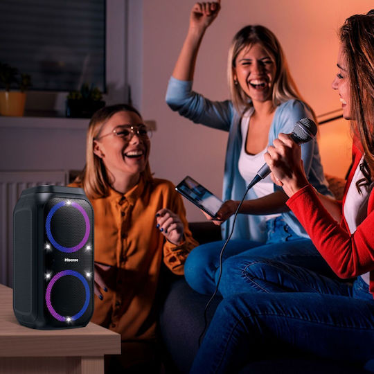 Hisense PR160 Bluetooth Speaker 30W with Battery Life up to 12 hours Black
