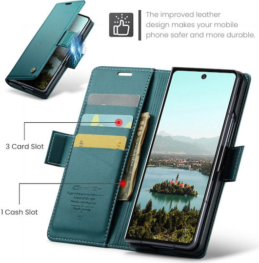 Caseme Портмоне Зелен (Galaxy Z Fold7)
