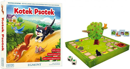 Board Game Kitten Mischief for 1-8 Players 3+ Years Old 7355 (PL) Egmont