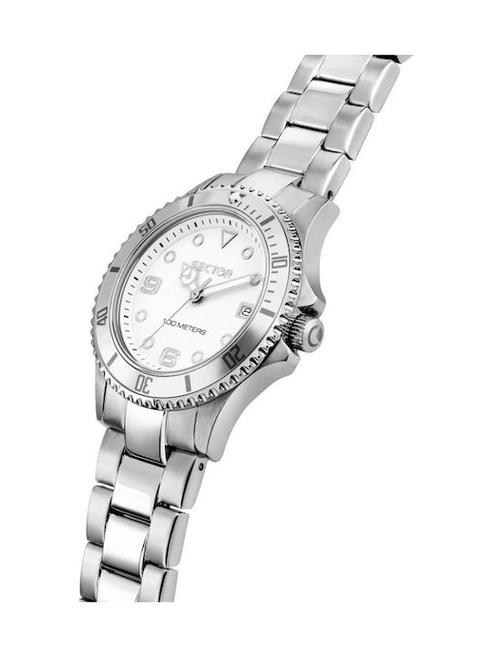 Sector Women's Watch with Silver Metal Bracelet