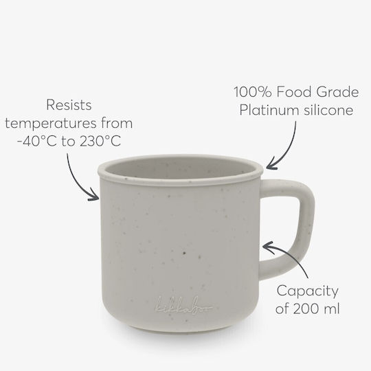 Kikka Boo Baby Cup made of Silicone Beige 200ml for 6m+m+