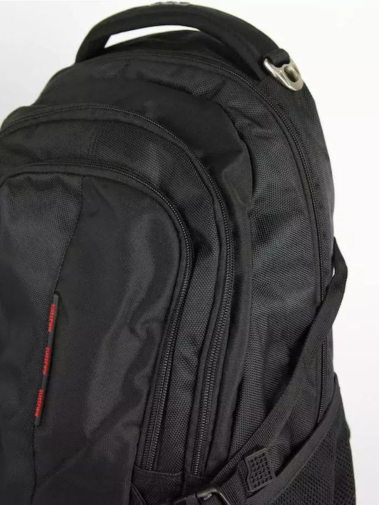 Suissewin Backpack Αδιάβροχο 30lt Μαύρο
