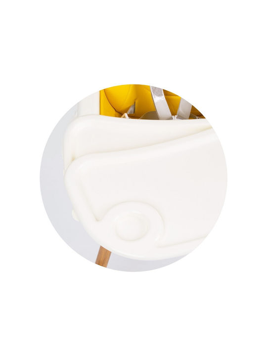 Chipolino Rio Baby Hochstuhl 2 in 1 mit Höhenverstellbar Farbe Gelb