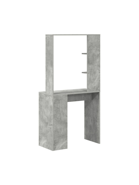 Kids Desk Concrete Grey 78.5x37x154.5cm