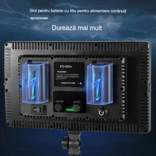 Kit De Iluminare Pentru Fotografie Și Video Cu Lumină Continuă 3 Corpuri De Iluminat 40W 3200 - 5600K