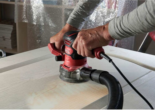 Skil Electric Eccentric Sander 300W with Speed Control and with Suction System SR1E7480DA