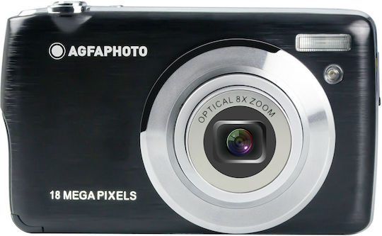 AgfaPhoto Realishot DC8200 Compact Camera 18MP Full HD (1080p) Optical Zoom 8x Black