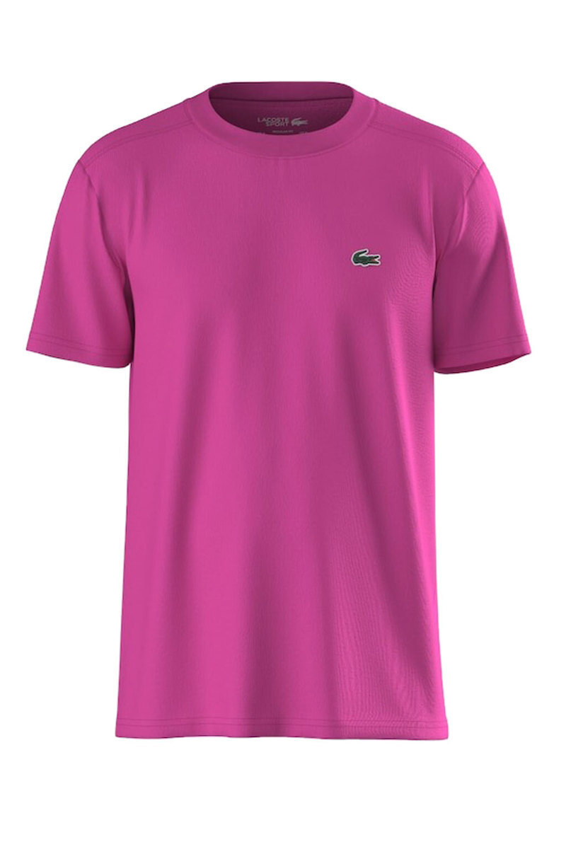 Tシャツ・カットソー LACOSTE Men T-shirt Fuchsia TH6709 I1L LACOSTE: T-shirt men - Fuchsia | Lacoste t-shirt TH6709