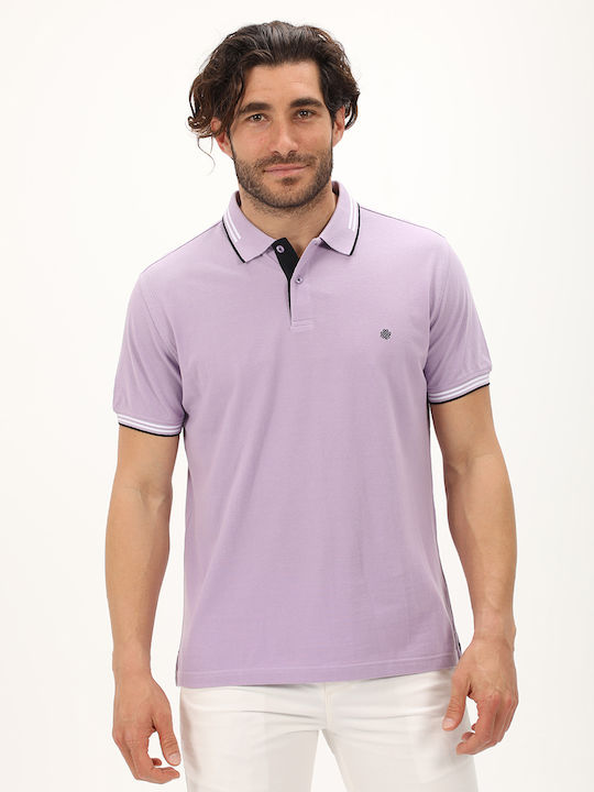 Polo Μπλούζα Κοντομάνικη Μωβ
