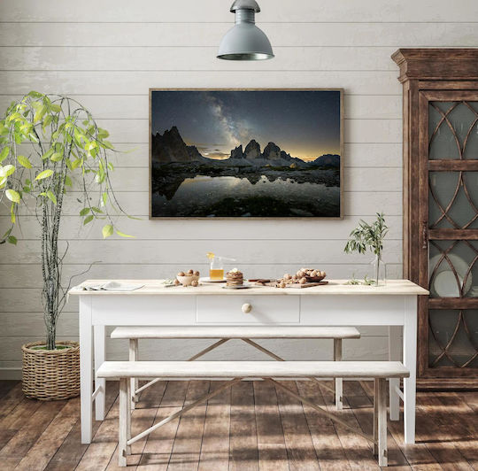 Gemälde Starry Night Over Mountains Einfache Faltung 120x80