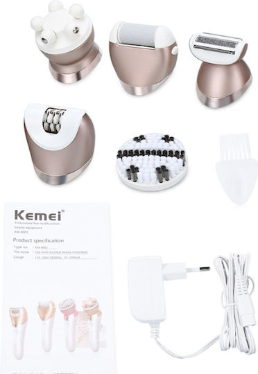 Kemei Epilator Set Epilator for the Body KM-8001