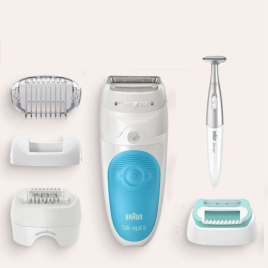 Braun Silk Epil 5 Epilier-Set Epilierer für das Bikini / Gesicht / Körper SE5810