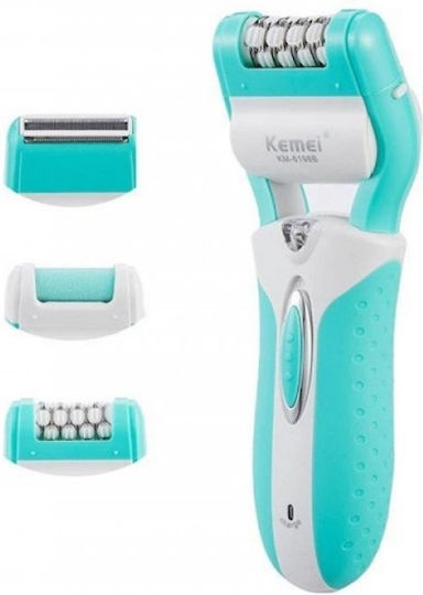 Kemei Σετ Αποτρίχωσης Epilator για το Σώμα KM-6198B