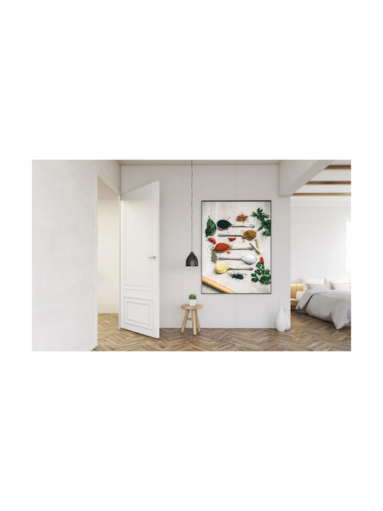 Gemälde Verschiedene Gewürze Kräuter 70x100