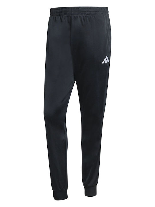 Essential Tracksuit Glossy with Elastic Black