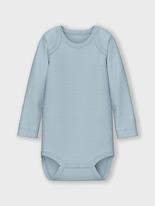 Name It Σετ Κορμάκια Baby Blue 3τμχ