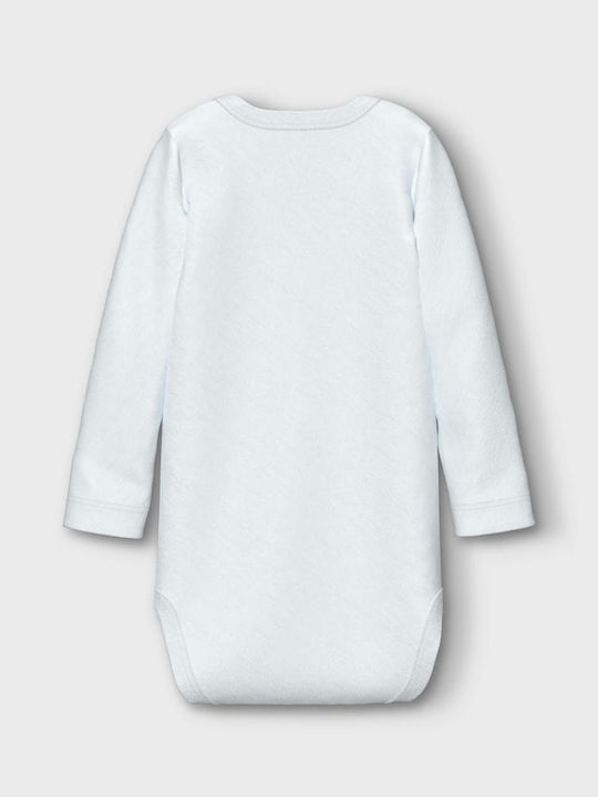 Name It Σετ Κορμάκια Baby Blue 3τμχ