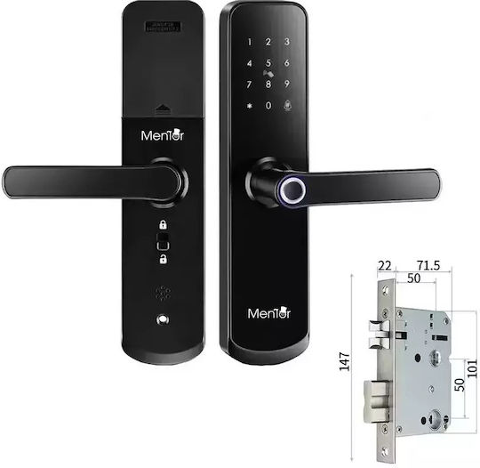 Elektronische Schlösser mit Wi-Fi Schwarze