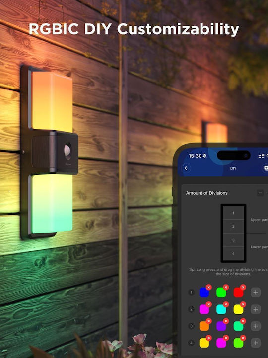 Govee Lumină de exterior montată pe perete IP65