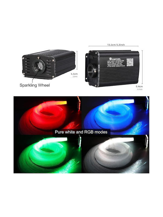 Smart Rgbw Starry Ceiling Fiber Optic Kit Декоративна Лампа