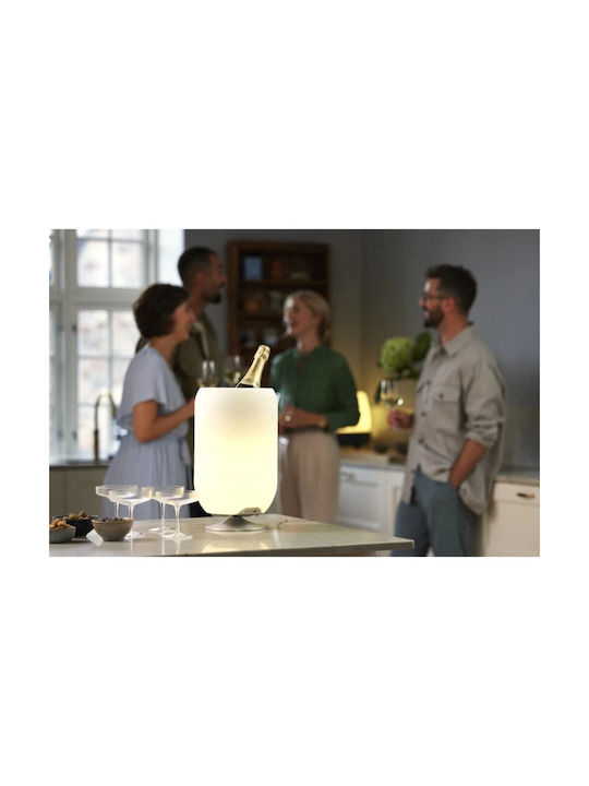 Kooduu Bluetooth Dekorative Lampe Silber