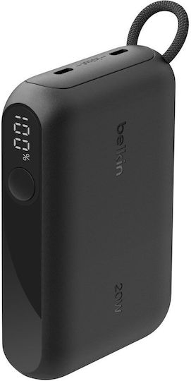 Belkin BoostCharge Power Bank 10000mAh 20W με 2 Θύρες USB-C Power Delivery Μαύρο