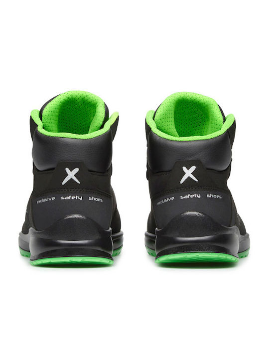 Exena Boots Safety Black S3 with Certification P, ESD ,SRC
