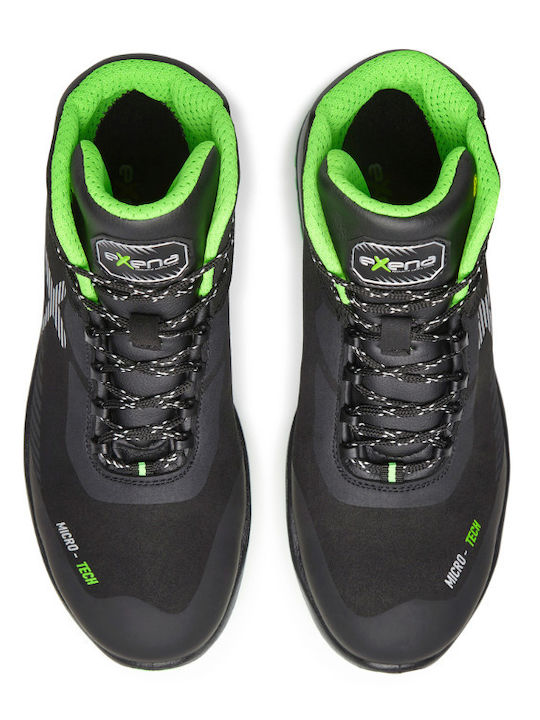 Exena Boots Safety Black S3 with Certification P, ESD ,SRC