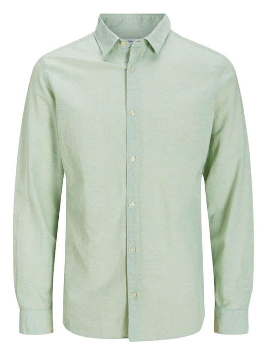 Jack & Jones Λινό Πουκάμισο Iceberg Green