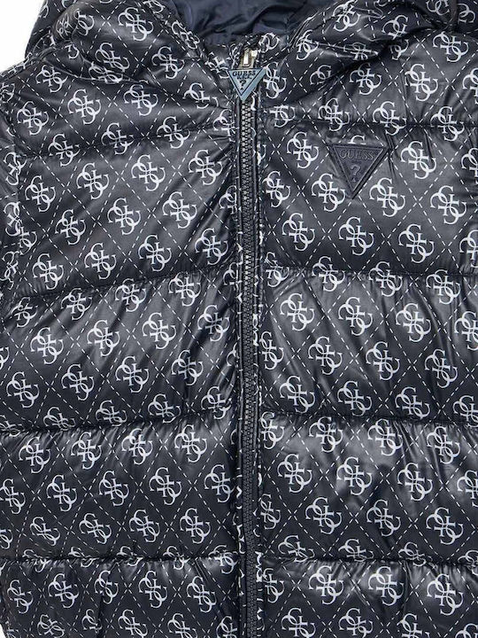 Παιδικό Casual Μπουφάν με Κουκούλα Blue