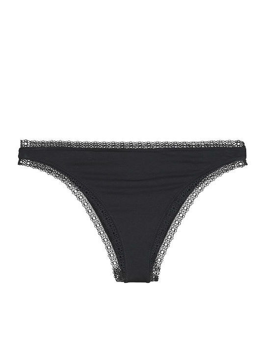 Femeie Slip Negru