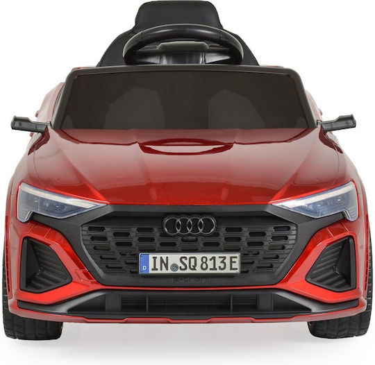 Audi SQ8 Cu Un Loc Cu Telecomandă Inspirat 12 Volți Roșu Pentru 3+ Ani