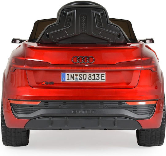 Audi SQ8 Cu Un Loc Cu Telecomandă Inspirat 12 Volți Roșu Pentru 3+ Ani