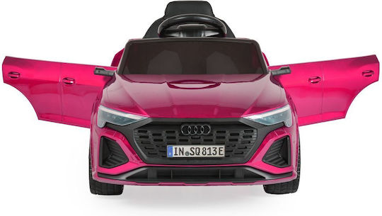 Audi SQ8 Cu Un Loc Cu Telecomandă Inspirat 12 Volți Roz Pentru 3+ Ani