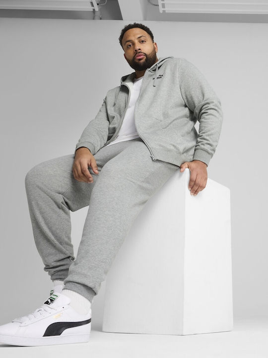 Sweatshirt with Hood Gray