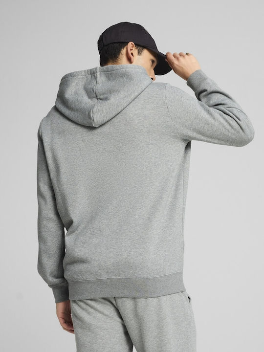 Sweatshirt with Hood Gray