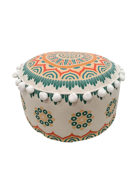 Pouf Hocker Wasserdicht Mehrfarbig 47x47x30cm