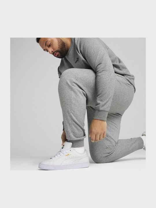 Sweatpants with Elastic Gray