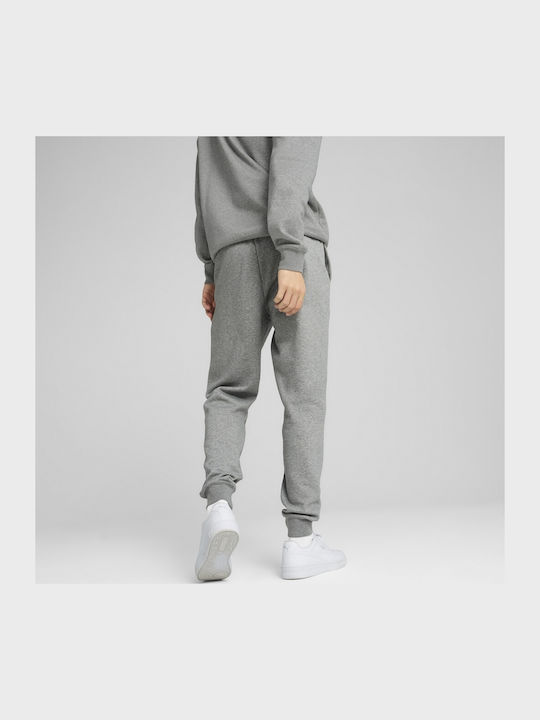 Sweatpants with Elastic Gray