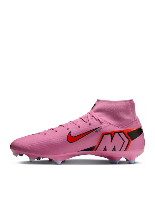 Nike Mercurial Superfly 10 Academy Football Shoes with Cleats Pink