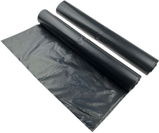 Geko Săculeți de Gunoi Capacitate 125lt cu Mânere 10buc Negre