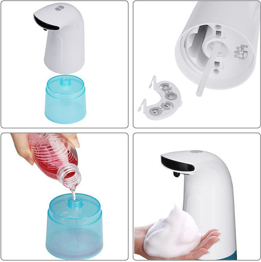 Bakaji Spender Kunststoff mit automatischem Spender Weiß 270ml