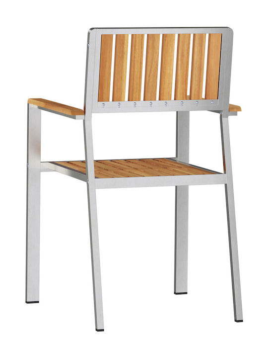 Outdoor-Stuhl Hölzernes Teak 4Stück