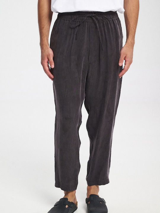 Παντελόνι σε Relaxed Εφαρμογή Dark Grey