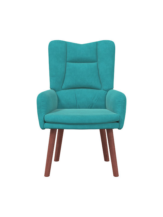 Relax Armchair Turquoise 63x67x94cm