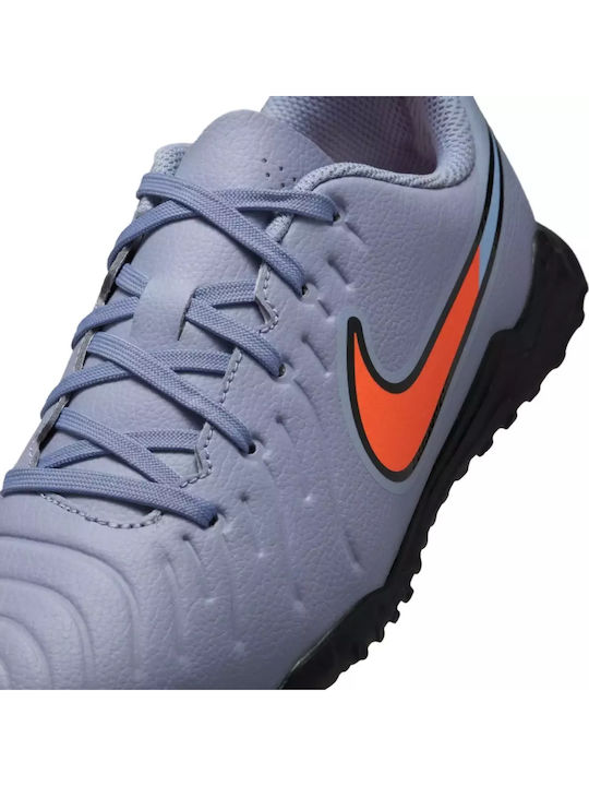 Tiempo Legend 10 Club Kids Turf Soccer Shoes Lilac