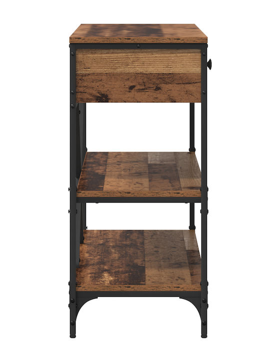 Wooden Console Table Old Wood L100xW34.5xH75cm