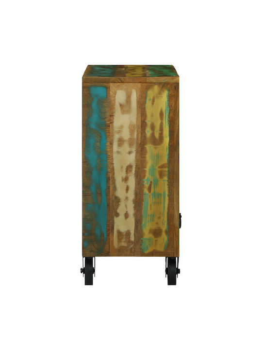 Sideboard made of Solid Wood with Drawers Brown 80x30x65cm