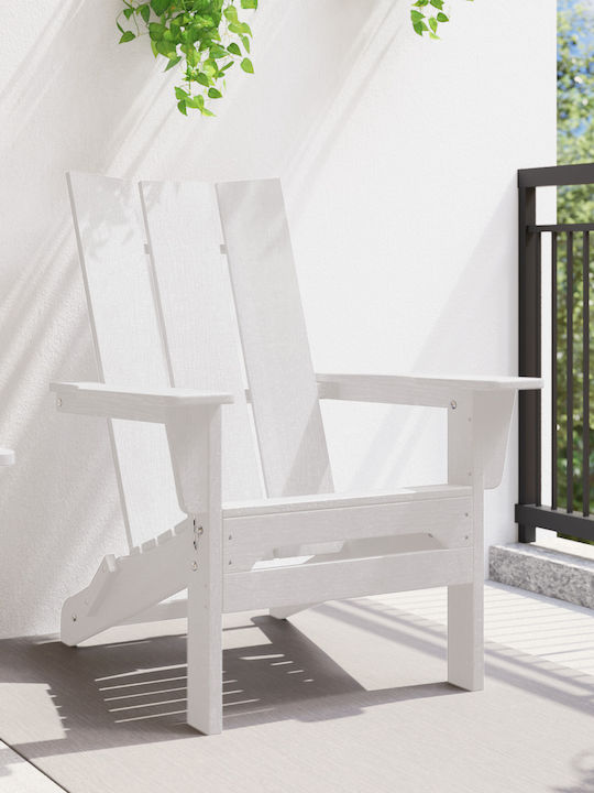 Градински И Басейнови Шезлонги Пластмасов Adirondack Леви 74.5x80.5x90см