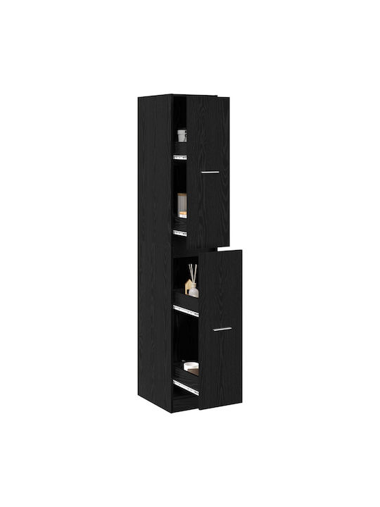 Kitchen Column Black Oak 30x41x174.5cm